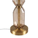 Faceted Brown Glass Table Lamp Brown See below Default -DTYStore