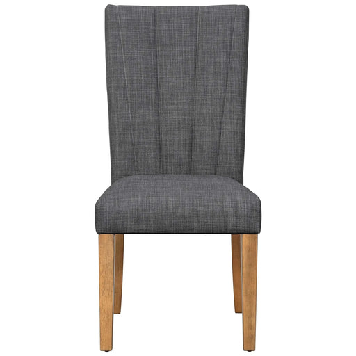 Farmhouse 78.1inch Extendable Wood Dining Table Set for 6, Kitchen Table Set with Bench and 4 Upholstered Chairs,3.8inch Thick Tabletop and Trestle Legs for Kitchen, Dining Room, Gray Default -DTYStore