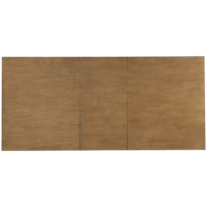 Farmhouse 78.1inch Extendable Wood Dining Table Set for 6, Kitchen Table Set with Bench and 4 Upholstered Chairs,3.8inch Thick Tabletop and Trestle Legs for Kitchen, Dining Room, Gray Default -DTYStore