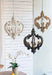 Farmhouse Chandelier, 6-Light Wood Chandelier Pendant Light Fixture with Adjustable Chain for Dining Room Living Room Entryway, Bulb Not Included Default -DTYStore
