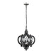 Farmhouse Chandelier, 6-Light Wood Chandelier Pendant Light Fixture with Adjustable Chain for Dining Room Living Room Entryway, Bulb Not Included Default -DTYStore