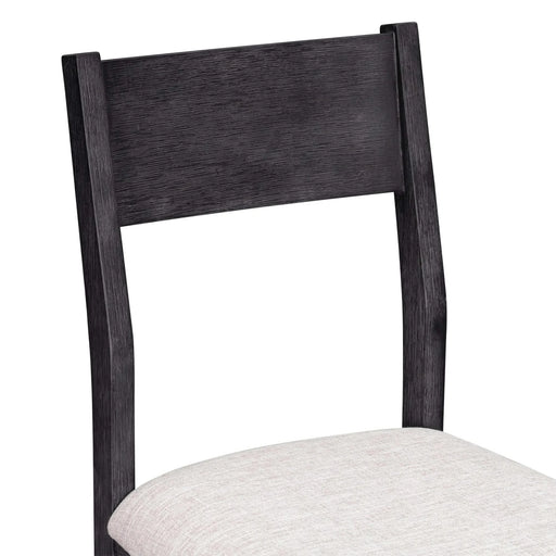 Farmhouse Counter Height 5-Piece Dining Table Set with 1 Rectangular Dining Table and 4 Dining Chairs for Small Places,Gray (old sku: SP000230AAE) Default -DTYStore