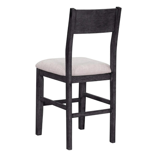 Farmhouse Counter Height 5-Piece Dining Table Set with 1 Rectangular Dining Table and 4 Dining Chairs for Small Places,Gray (old sku: SP000230AAE) Default -DTYStore