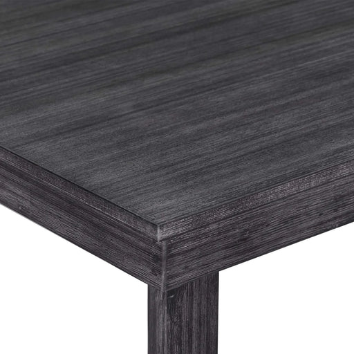 Farmhouse Counter Height 5-Piece Dining Table Set with 1 Rectangular Dining Table and 4 Dining Chairs for Small Places,Gray (old sku: SP000230AAE) Default -DTYStore