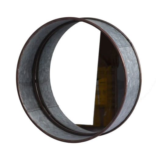 Farmhouse Round Metal Wall Planter, 5 Piece Default -DTYStore