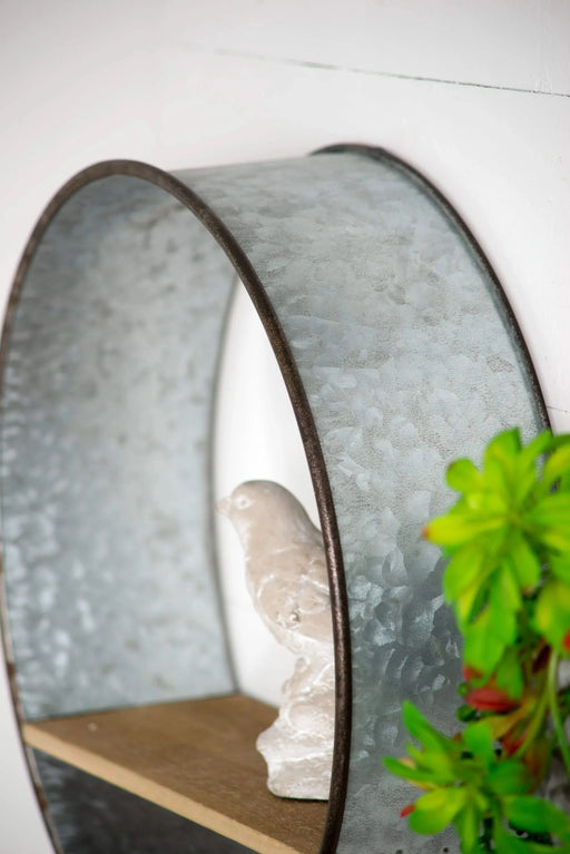 Farmhouse Round Metal Wall Planter, 5 Piece Default -DTYStore