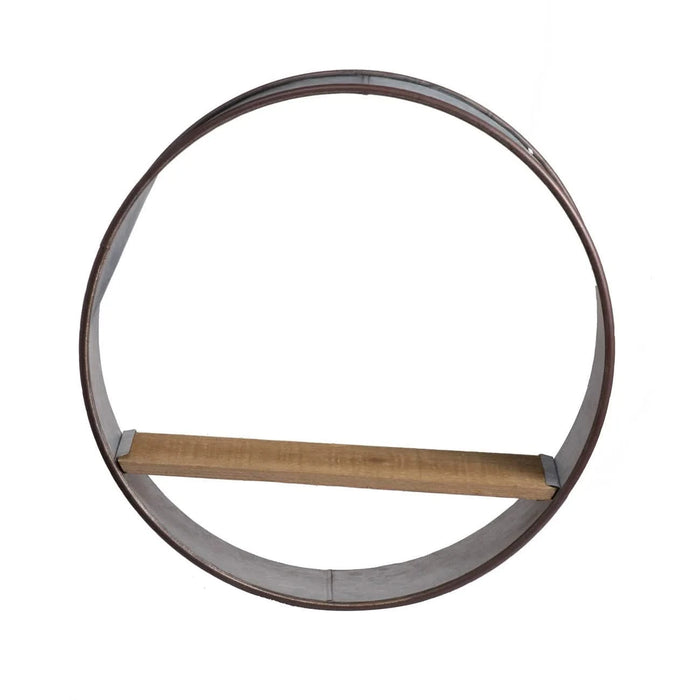 Farmhouse Round Metal Wall Planter, 5 Piece Default -DTYStore