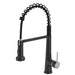 Faucet for Kitchen Sink, Black Kitchen Faucet with Pull Down Sprayer,  Modern Commercial Spring Pull-Out Kitchen Sink Faucet Kitchen, Kitchen Faucets, Kitchen Faucets & Plumbing, searchfilter_Kitchen| DTY Store