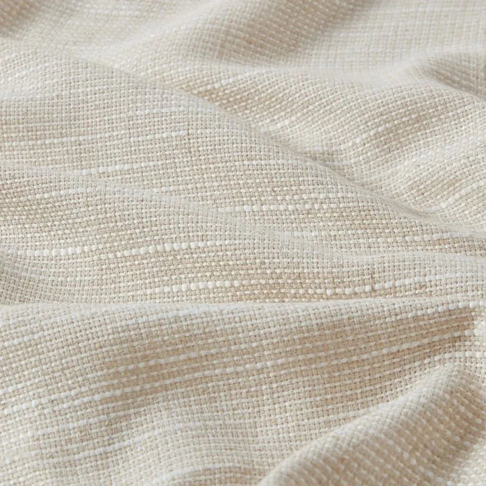 Faux Linen Rod Pocket and Back Tab Fleece Lined Curtain Panel(Only 1 Pc Panel) - DTY Store