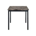 Faux Marble Top metal frame dinette table Default -DTYStore