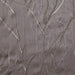 Faux Silk Embroidered Window Valance Grey 50x18' Default -DTYStore