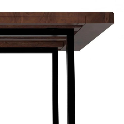 Fieldcrest Dining Table in Dark Walnut Default -DTYStore