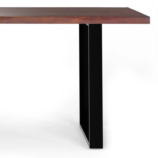 Fieldcrest Dining Table in Dark Walnut Default -DTYStore
