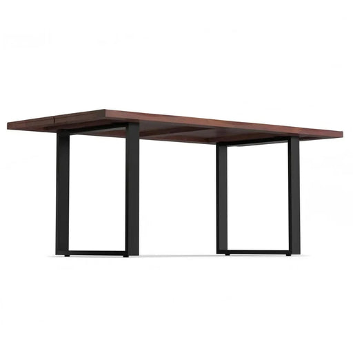 Fieldcrest Dining Table in Dark Walnut Default -DTYStore