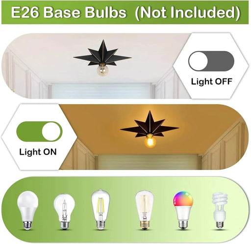 Flush Mount Default -DTYStore