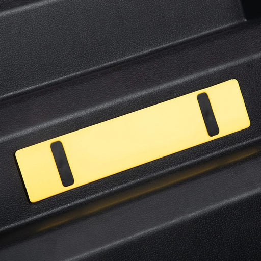 Folding Pet Ramp, Dog Ramp for Cars SUV, Vehicle Stairs Ladder with Nonslip Mats and Rubber Feet, Pets of All Sizes, Portable, Black Default -DTYStore