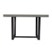 Forest Metal and Solid Distressed Dining Table by Walker Edison Default -DTYStore