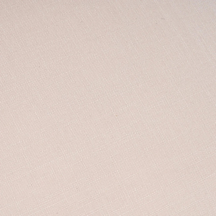 French Style Solid Wood Frame Linen Fabric Square Rattan Back Dining Chair,Set of 2,Cream Default -DTYStore