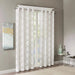 Fretwork Burnout Sheer Curtain Panel(Only 1 Pc Panel) Default -DTYStore