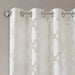 Fretwork Burnout Sheer Curtain Panel(Only 1 Pc Panel) Default -DTYStore