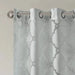 Fretwork Burnout Sheer Curtain Panel(Only 1 Pc Panel) Default -DTYStore