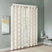 Fretwork Burnout Sheer Curtain Panel Default -DTYStore
