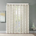 Fretwork Burnout Sheer Curtain Panel Default -DTYStore
