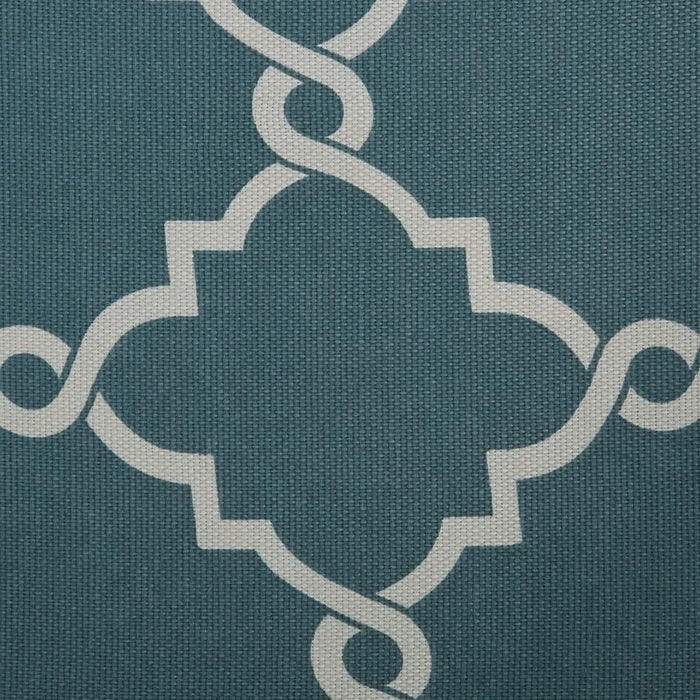 Fretwork Print Grommet Top Window Curtain Panel(Only 1 Pc Panel) Default -DTYStore