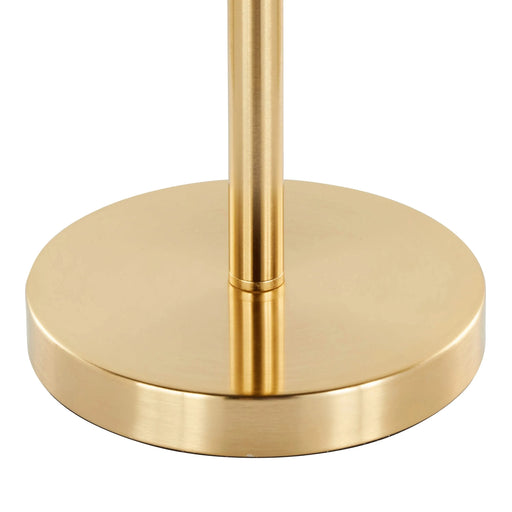 Fringe 25' Contemporary Metal Buffet Lamp in Royal Gold Metal and Black Fringe from Grandview Gallery by LumiSource - Set of 2 Default -DTYStore