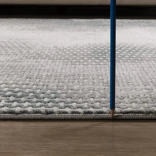 Geometrix GC_DIM1002 Gray 7 ft. 10 in. x 10 ft. 6 in. Area Rug Default -DTYStore