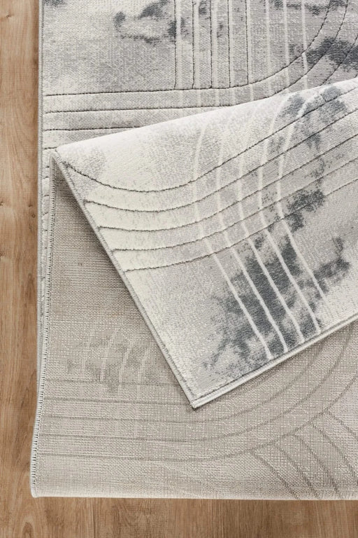 Geometrix GC_DIM1003 Gray 7 ft. 10 in. x 10 ft. 6 in. Area Rug Default -DTYStore