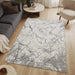 Geometrix GC_DIM1007 Gray 5 ft. 3 in. x 7 ft. 3 in. Area Rug Default -DTYStore