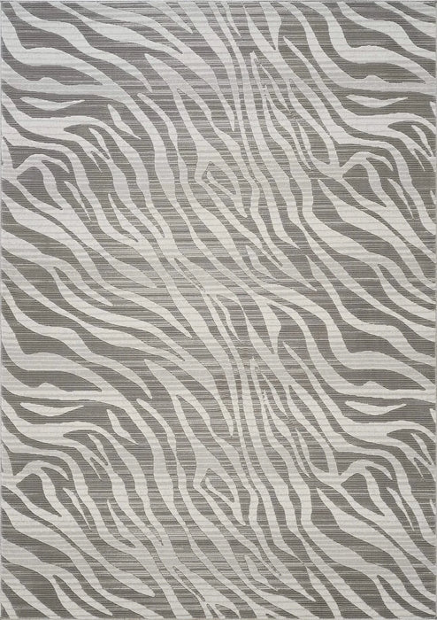 Geometrix GC_DIM1008 Gray 7 ft. 10 in. x 10 ft. 6 in. Area Rug Default -DTYStore