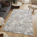 Geometrix GC_DIM1010 Gray 7 ft. 10 in. x 10 ft. 6 in. Area Rug Default -DTYStore