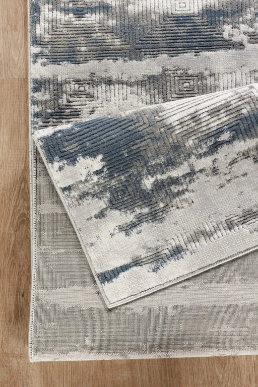 Geometrix GC_DIM1011 Gray 7 ft. 10 in. x 10 ft. 6 in. Area Rug Default -DTYStore