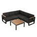Giovanna V Shaped Sofas Default -DTYStore