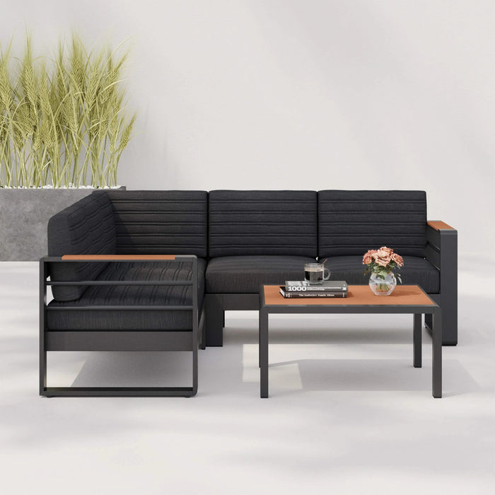 Giovanna V Shaped Sofas Default -DTYStore