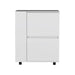 Glasgow Bar Cart Two Pull-Down Door Cabinets and Two Open Shelves Default -DTYStore