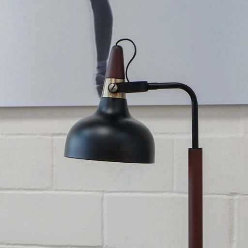 GlowLite Black Table Lamp with Cone Shade 110V, Modern Stylish Design for Bedside, Study, Office Default -DTYStore