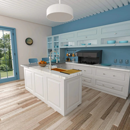 Gold Farmhouse Sink 30 Inch Kitchen Sink Stainless Steel 16 Gauge Apron Front Default -DTYStore