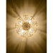 Gold Flush Mount Ceiling Light Default -DTYStore