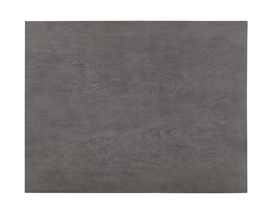 Graham 36' Gray Finish Small Space Counter Height Dining Table with USB Charging Ports and Shelves Default -DTYStore