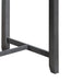 Graham 36' Gray Finish Small Space Counter Height Dining Table with USB Charging Ports and Shelves Default -DTYStore