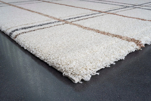 Granada Armandi Beige, Brown, Charcoal, Gold, Gray, Ivory, Rust and White Polypropylene Area Rug Default -DTYStore