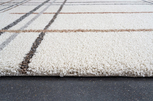 Granada Armandi Beige, Brown, Charcoal, Gold, Gray, Ivory, Rust and White Polypropylene Area Rug Default -DTYStore