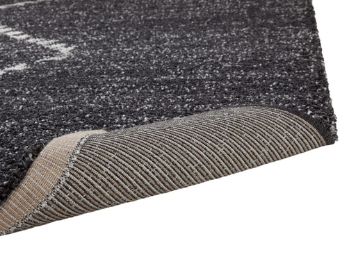 Granada Asher Black/ Ivory Argyle Area Rug Default -DTYStore