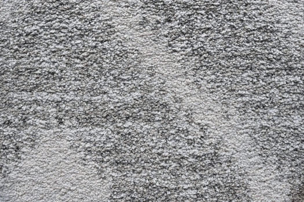 Granada Galen Gray and Ivory Olefin Shag Area Rug Default -DTYStore