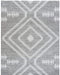 Granada Galen Gray and Ivory Olefin Shag Area Rug Default -DTYStore