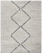 Granada Jewels Ivory, Grey, and Charcoal Olefin Shag Area Rug Default -DTYStore
