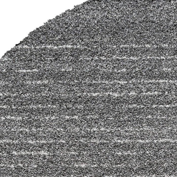 Granada Liora Charcoal, Gray, Ivory and White Polypropylene Area Rug Default -DTYStore